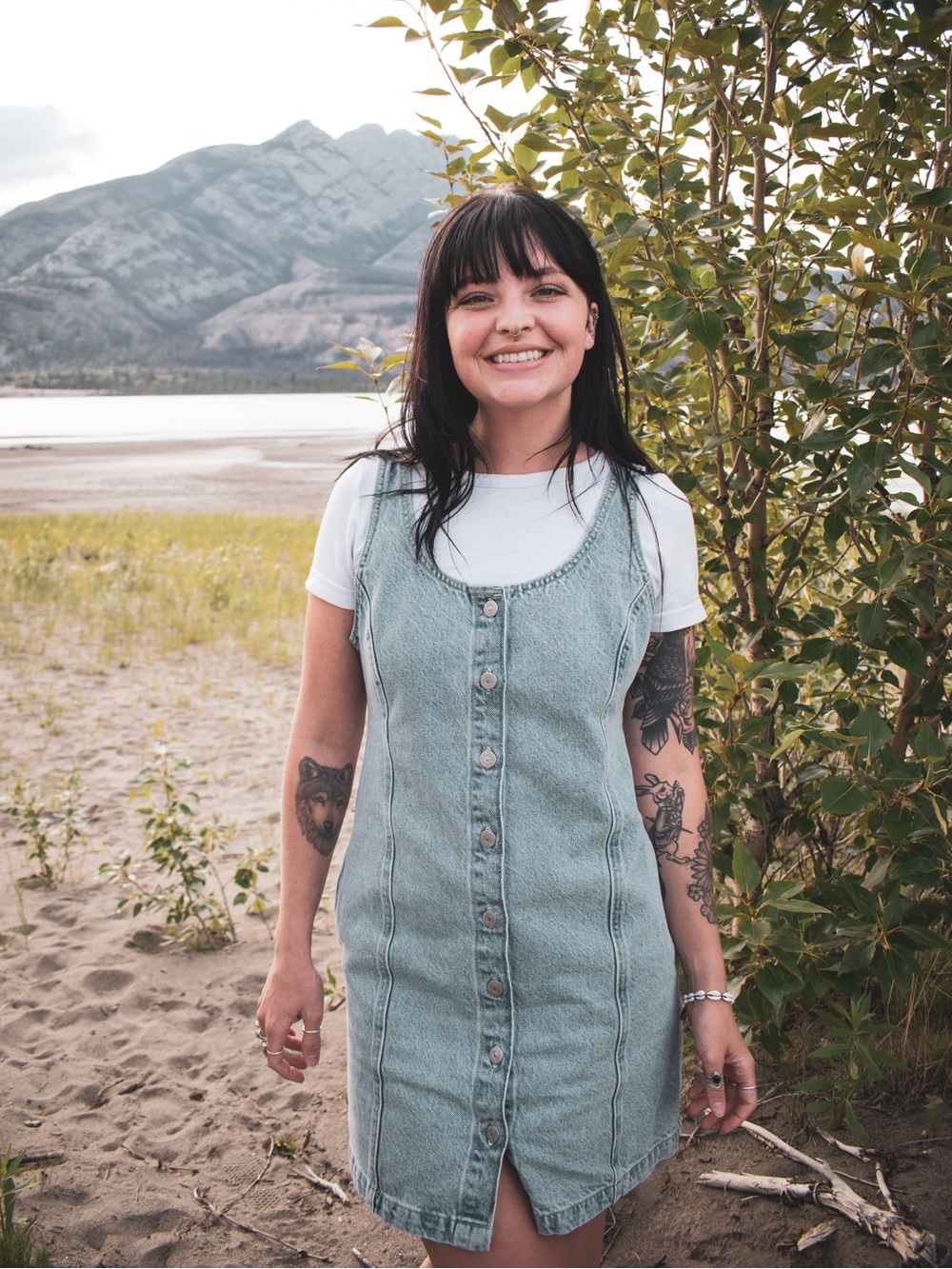 Levi’s Light Blue Denim Button Dress